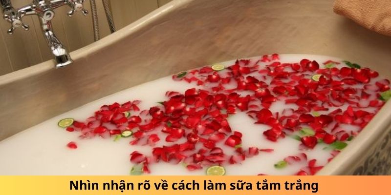 Nhìn nhận rõ về cách làm sữa tắm trắng